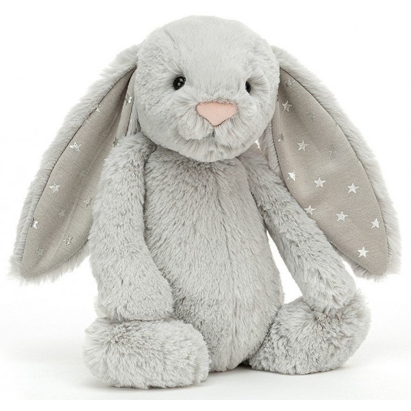 Jellycat - Bashful Shimmer Bunny (Medium 31cm) - Jellycat - BabyOnline HK
