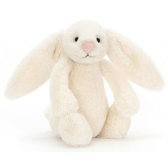 Jellycat - Bashful Cream Bunny (Small 18cm) 