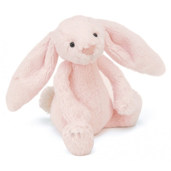 Jellycat - Bashful Pink Bunny Rattle - Jellycat - BabyOnline HK