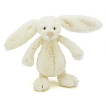 Jellycat - Bashful Cream Bunny (Tiny 13cm)  害羞賓尼兔公仔 - 奶油色