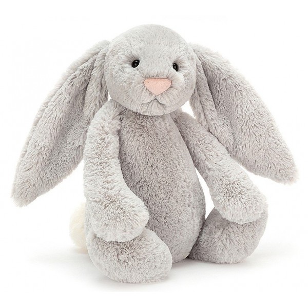 Jellycat - Bashful Silver Bunny (Large 36cm) - Jellycat - BabyOnline HK