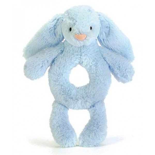 Jellycat - Bashful Blue Bunny Grabber - Jellycat - BabyOnline HK