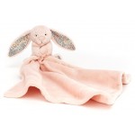 Jellycat - Blossom Blush Bunny Soother 花耳朵賓尼安撫巾 (臉紅色) - Jellycat - BabyOnline HK