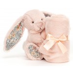 Jellycat - Blossom Blush Bunny Soother 花耳朵賓尼安撫巾 (臉紅色) - Jellycat - BabyOnline HK