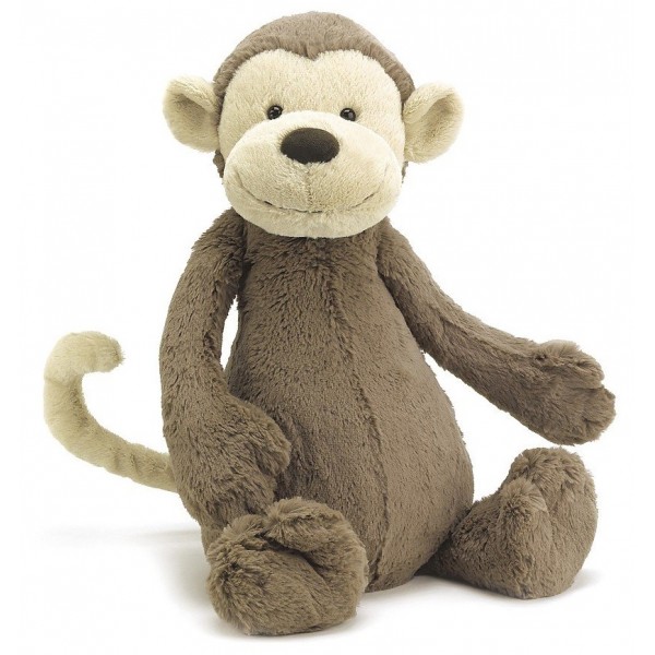 Jellycat - Bashful Monkey (Huge 51cm) - Jellycat - BabyOnline HK