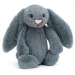 Jellycat - Bashful Dusky Blue Bunny (Medium 31cm) - Jellycat - BabyOnline HK