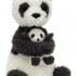 Jellycat - Huddles Panda 熊貓媽媽寶寶
