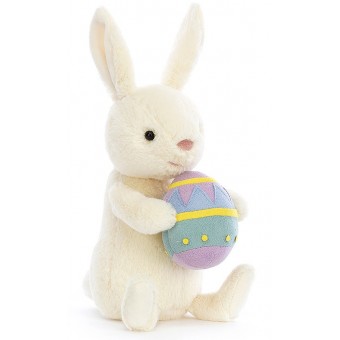Jellycat - Bobbi Bunny With Easter Egg
