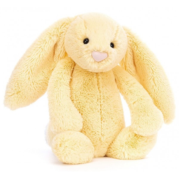 Jellycat - Bashful Lemon Bunny (Medium 31cm) - Jellycat - BabyOnline HK