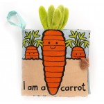 Jellycat - Carrot Cloth Book - Jellycat - BabyOnline HK