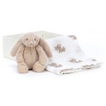 Jellycat - Bashful Beige Bunny Gift Set - Jellycat - BabyOnline HK