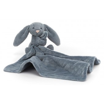 Jellycat - Bashful Dusky Blue Bunny Soother