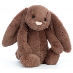 Jellycat - Bashful Fudge Bunny (Medium 31cm) - Jellycat - BabyOnline HK