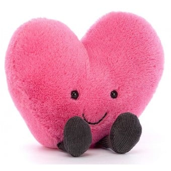 Jellycat - Amuseable Hot Pink Heart 粉紅心心