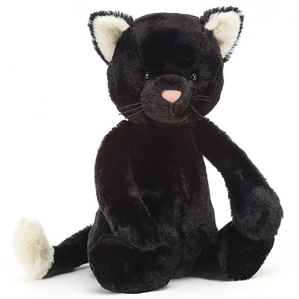 Jellycat - Bashful Black Kitten (Medium 31cm) - Jellycat - BabyOnline HK