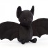 Jellycat - Wrapabat Black 黑色小蝙蝠