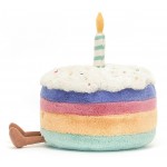 Jellycat - Amuseable Rainbow Birthday Cake 有趣彩虹生日蛋糕 - Jellycat - BabyOnline HK