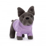 Jellycat - Sweater French Bulldog Purple 紫色毛衣法國鬥牛犬 - Jellycat - BabyOnline HK