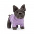 Jellycat - Sweater French Bulldog Purple 紫色毛衣法國鬥牛犬