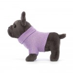 Jellycat - Sweater French Bulldog Purple - Jellycat - BabyOnline HK