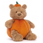 Jellycat - Bartholomew Bear Pumpkin 南瓜巴塞羅熊 - Jellycat - BabyOnline HK