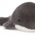 Jellycat - Wavelly Whale 深灰色鯨魚