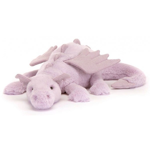 Jellycat - Lavender Dragon (Medium 50cm) - Jellycat - BabyOnline HK