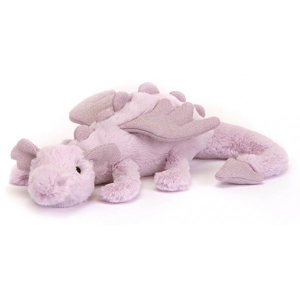 Jellycat - Lavender Dragon (Little 26cm) - Jellycat - BabyOnline HK