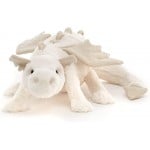 Jellycat - Snow Dragon (Large 50cm) - Jellycat - BabyOnline HK