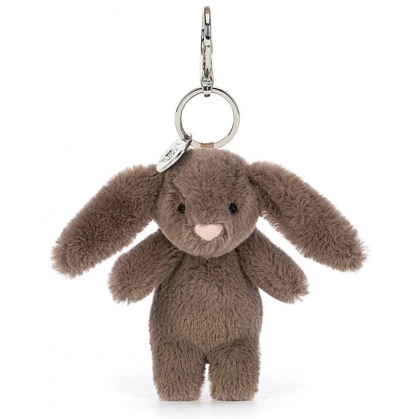 Jellycat - Bashful Bunny Truffle Bag Charm - Jellycat - BabyOnline HK
