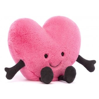 Jellycat - Amuseable Pink Heart (Large 17cm)