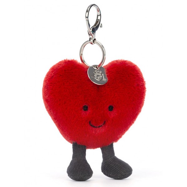 Jellycat - Amuseables Heart Bag Charm - Jellycat - BabyOnline HK