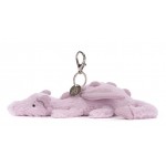Jellycat - Lavender Dragon Bag Charm - Jellycat - BabyOnline HK