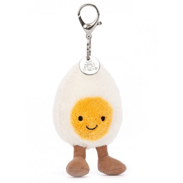Jellycat - Amuseable Happy Boiled Egg Bag Charm 神奇熟蛋公仔袋子扣 - Jellycat - BabyOnline HK