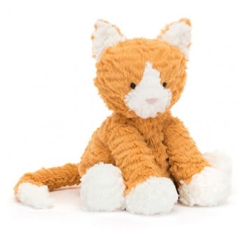 Jellycat - Fuddlewuddle Ginger Cat 波浪毛系列 貓仔公仔