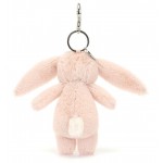Jellycat - Blossom Blush Bunny Bag Charm 花耳朵兔仔袋子扣 (胭脂粉色) - Jellycat - BabyOnline HK