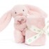 Jellycat - Bashful  Bunny Soother (Baby Pink)