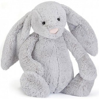 Jellycat - Bashful Silver Bunny (Really Big 67cm) 