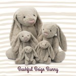 Jellycat - Bashful Beige Bunny (Tiny 13cm) - Jellycat - BabyOnline HK