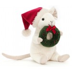 Jellycat - Merry Mouse Wreath 聖誕花圈老鼠 - Jellycat - BabyOnline HK