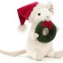 Jellycat - Merry Mouse Wreath 聖誕花圈老鼠