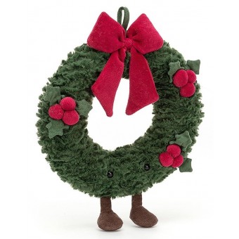Jellycat - Amuseable Wreath 有趣聖誕花環 (小 27cm)