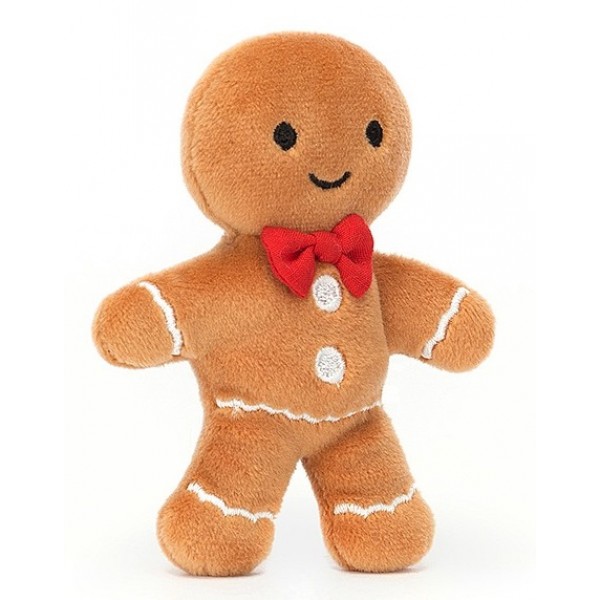 Jellycat - Festive Folly Gingerbread Man - Jellycat - BabyOnline HK