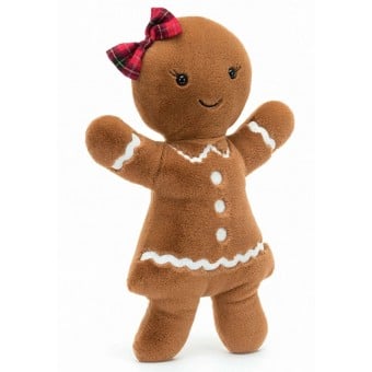 Jellycat - Jolly Gingerbread Ruby 快樂女薑餅人