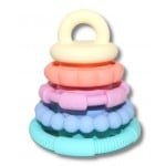Jellystone - Rainbow Stacker & Teether Toy (Pastel) - Jellystone - BabyOnline HK