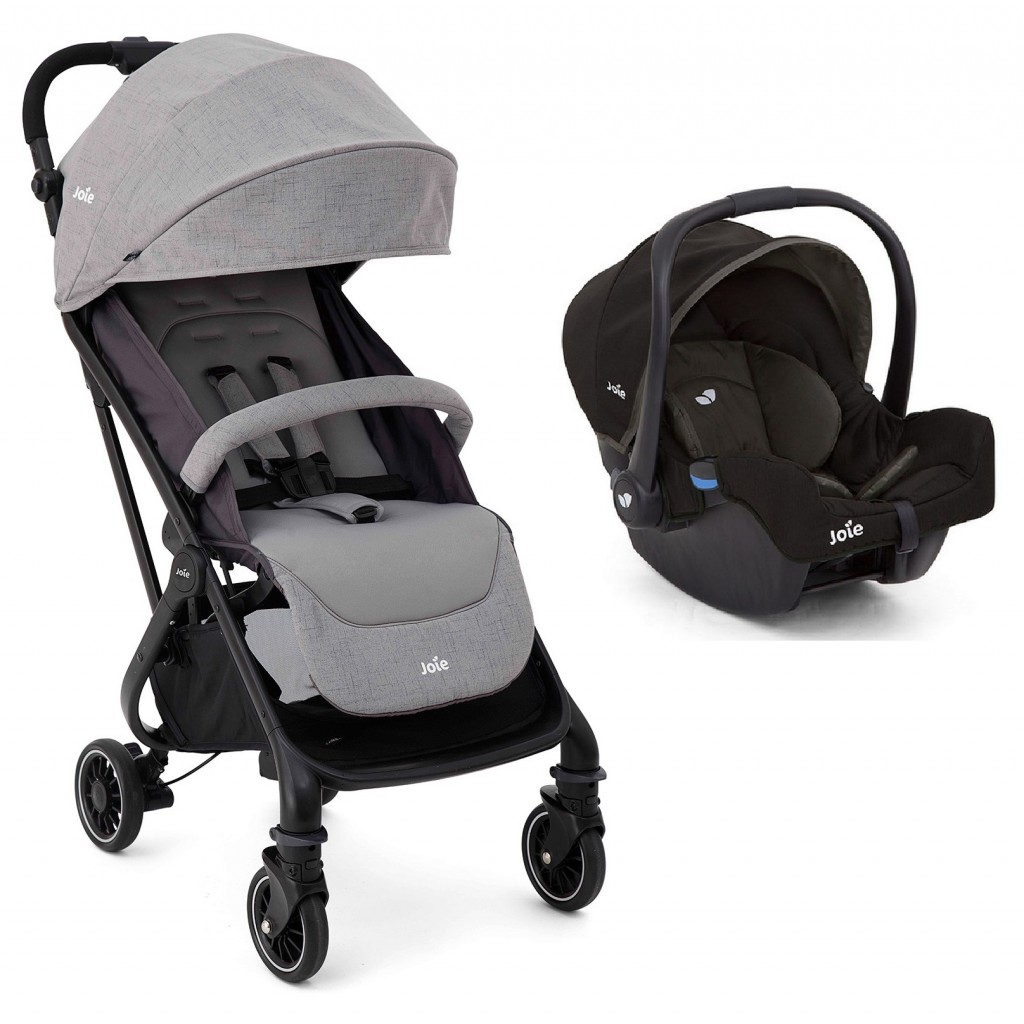 Tourist - Baby Stroller - Grey Flannel + Gemm Infant Carseat | Joie ...