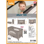 Joie - Allura 120 Travel Cot (Grey Flannel) - Joie - BabyOnline HK