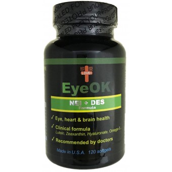 EyeOK - NEI + DES Formula (120 Softgels)