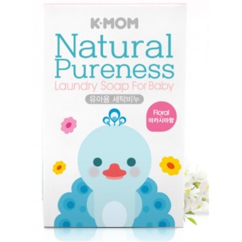 K-Mom 嬰兒衣物肥皂170g (花香味)