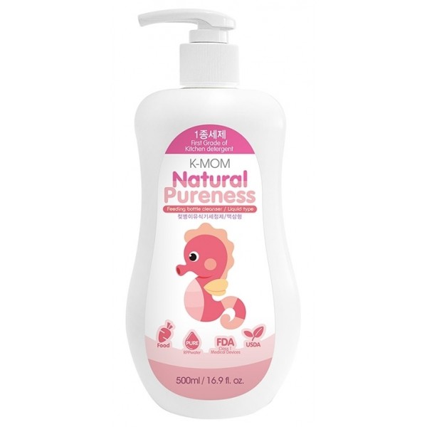 K-Mom - Natural Feeding Bottle Cleanser 500ml - Mother-K - BabyOnline HK
